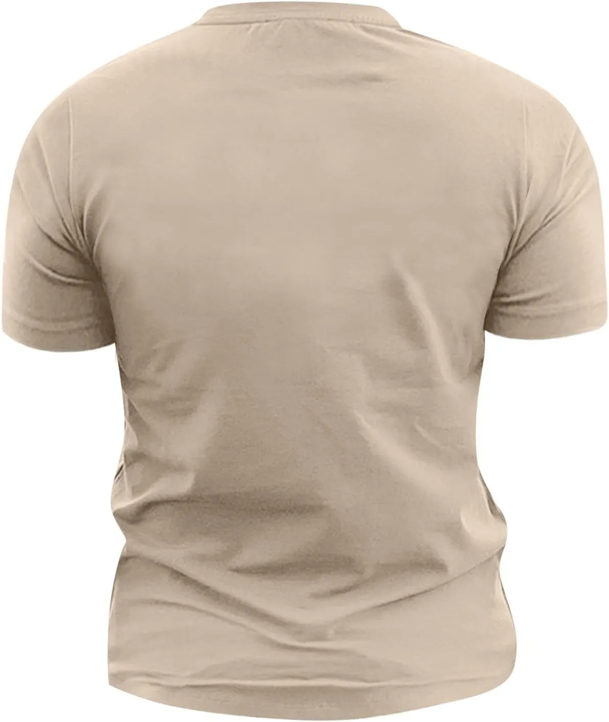 Mens Casual Shirts Graphic Round Neck Short Sleeve Loose Summer Fashion T-Shirt