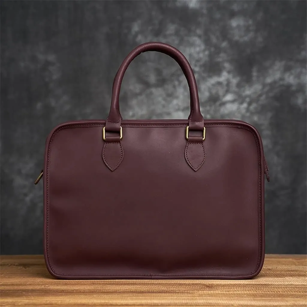 Men's Genuine Leather Bag Men's Briefcase Office Bags For Men Bag Man's Laptop Bags Male Briefcase Handbag