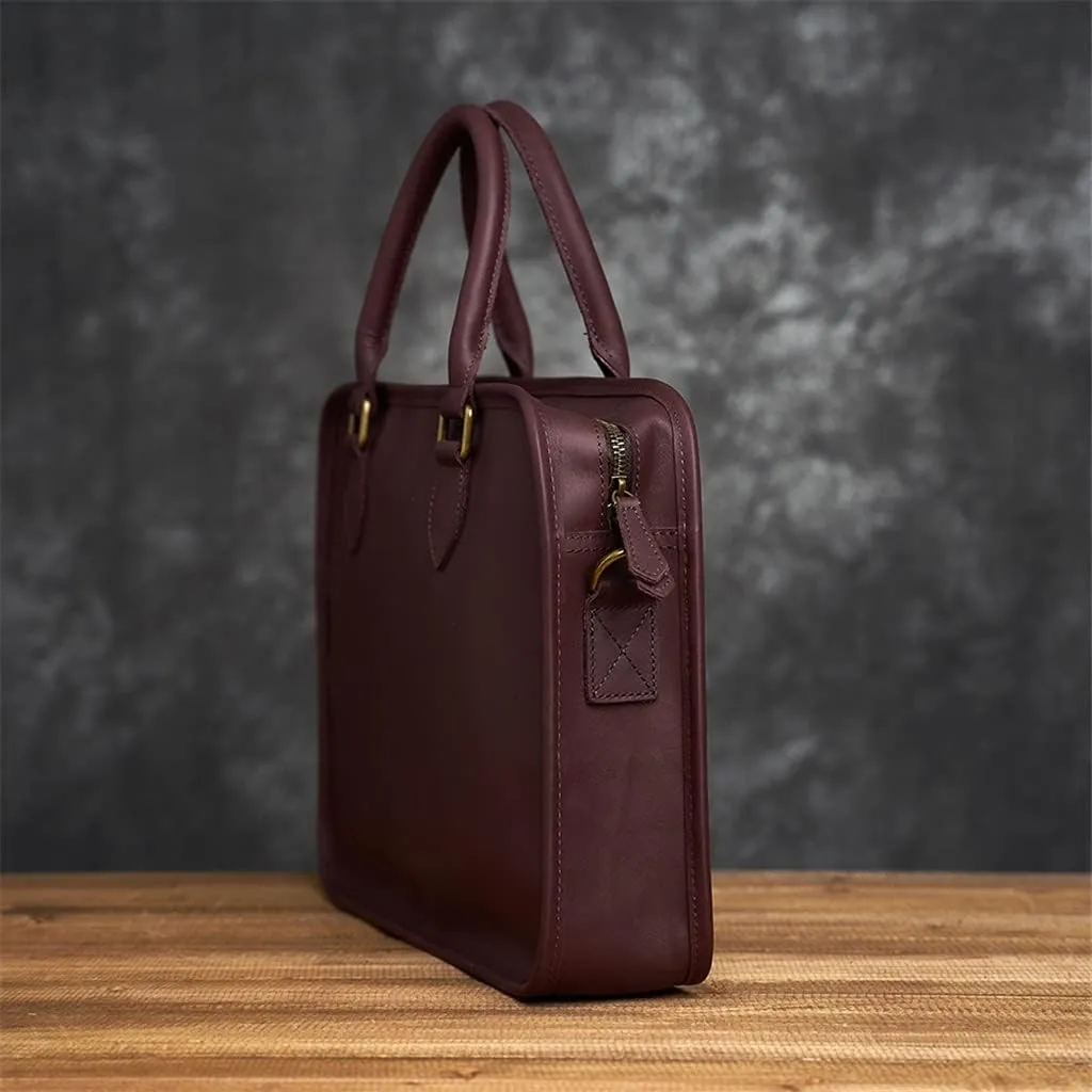 Men's Genuine Leather Bag Men's Briefcase Office Bags For Men Bag Man's Laptop Bags Male Briefcase Handbag