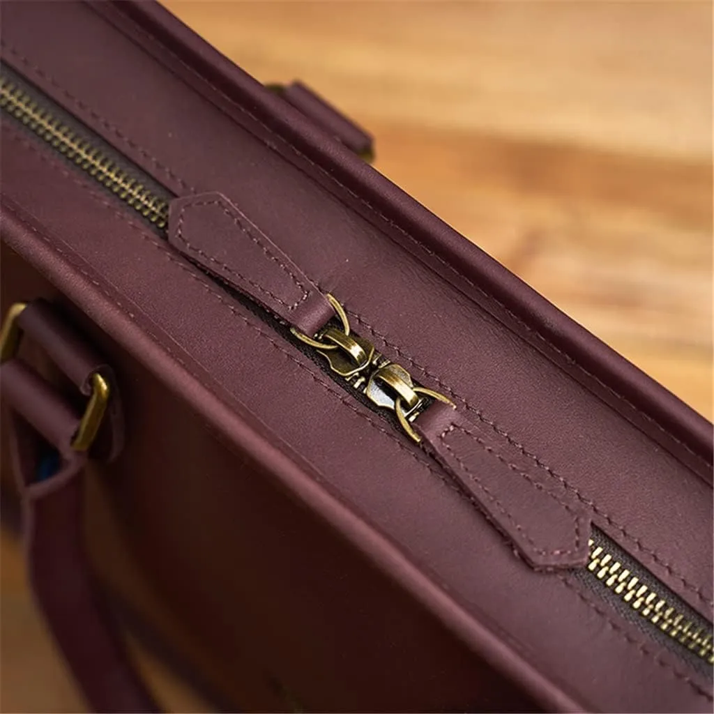 Men's Genuine Leather Bag Men's Briefcase Office Bags For Men Bag Man's Laptop Bags Male Briefcase Handbag