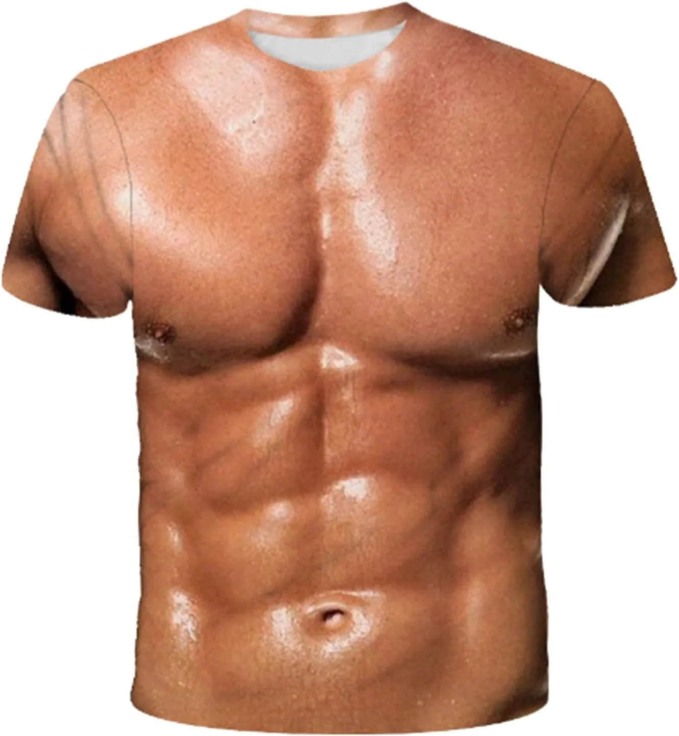 Men's Graphic Tees 3D Pattern Printed Short Sleeve Novelty Muscle T-Shirts Casual Crewneck Tee Top Shirts, M-5XL
