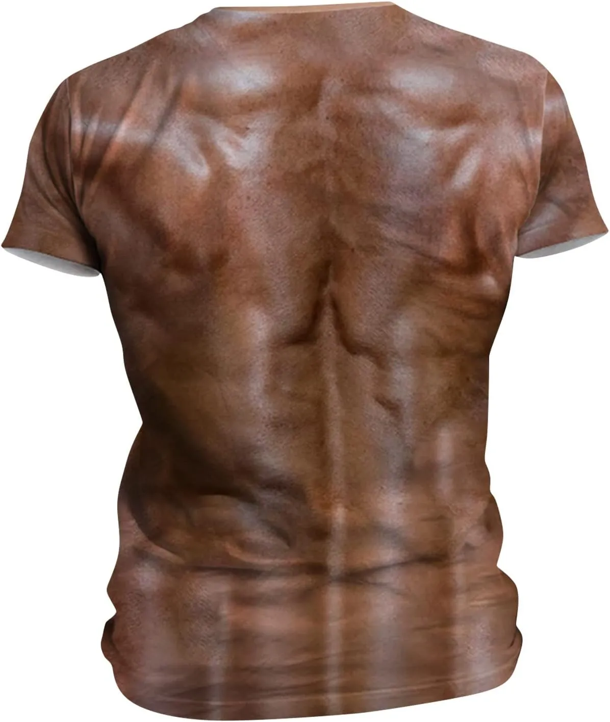 Men's Graphic Tees 3D Pattern Printed Short Sleeve Novelty Muscle T-Shirts Casual Crewneck Tee Top Shirts, M-5XL