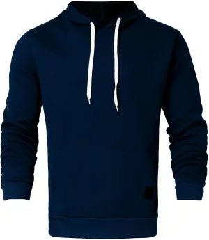 Mens Oversized Plain Hoodie: Lightweight Heated Workout Sweatshirt Oversized Casaul Pullover