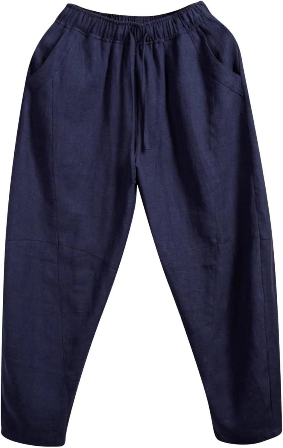 Mens Sweatpants with Pockets Big and Tall Comfortable Loose Fleece Joggers Mens Cargo Pants Casual Drawstring Joggers