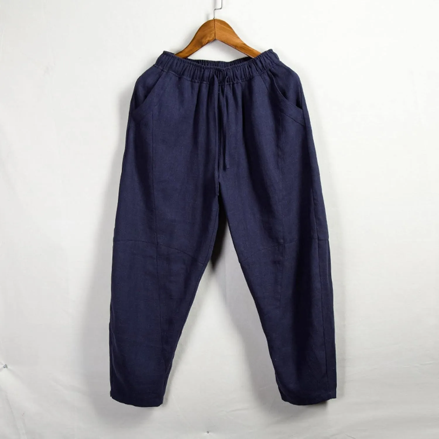 Mens Sweatpants with Pockets Big and Tall Comfortable Loose Fleece Joggers Mens Cargo Pants Casual Drawstring Joggers