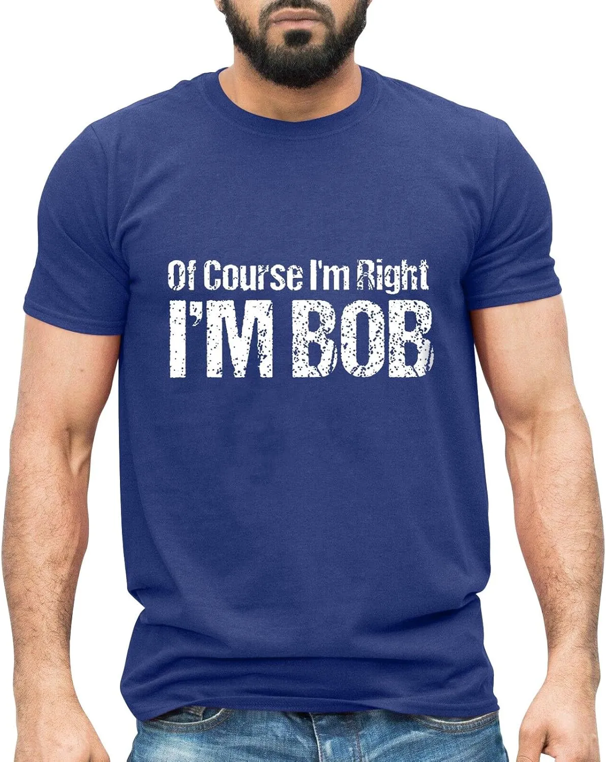 Mens T-Shirts Casual Short Sleeve Loose Fit Tees Funny Crew Neck Graphic T Shirt Basic Blouse Big and Tall Tops