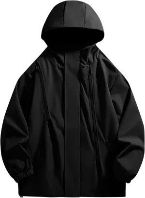 Men's Winter Jackets Lightweight Softshell Quilted Bomber Jacket Water-resistant Fall Riding Casual Dress Windbreaker