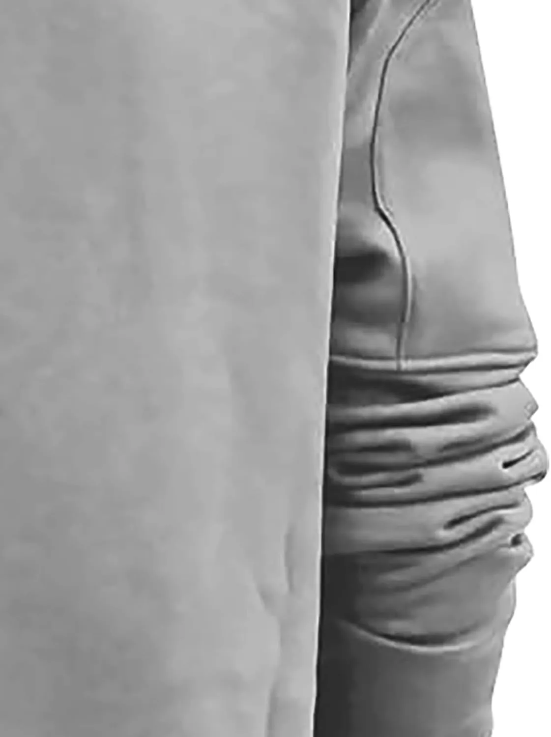 Mens Zip Up Hoodie Vintage Long Sleeve Hoodie Half Zipper Hooded Sweatshirt Top Workwear Multi Fleece Men's Hoodie