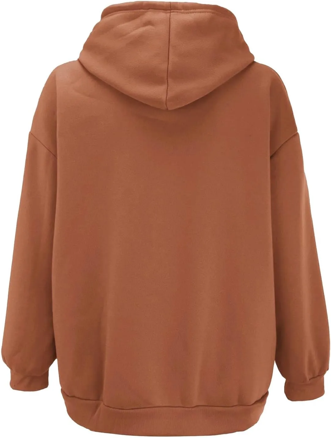 Miyaomn Trendy Zip Up Hoodies for Women Long Sleeve Oversized Sweatshirts Y2K Fall Outfits Casual Fashion Jacket with Pockets