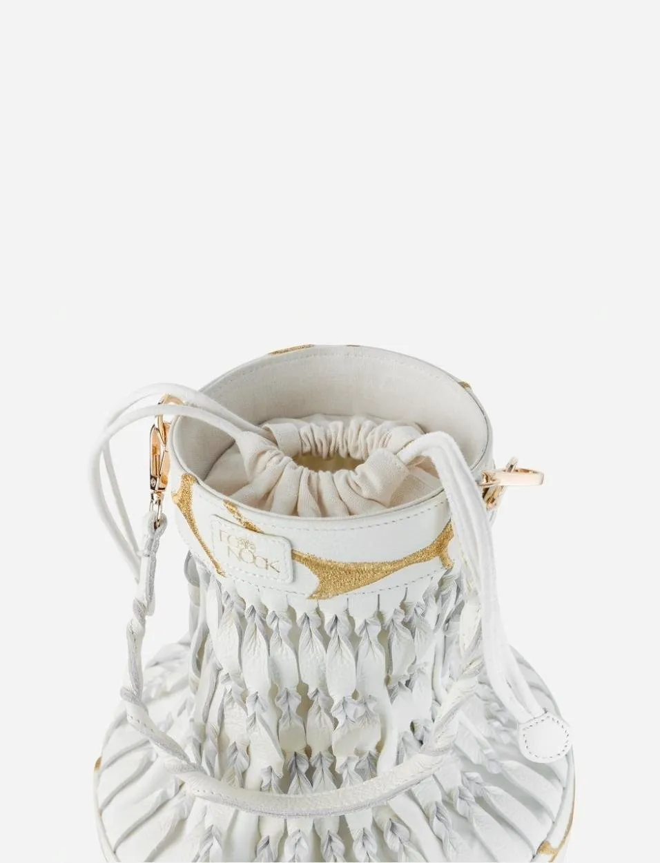 Motoyo Bucket Bag in Ivory