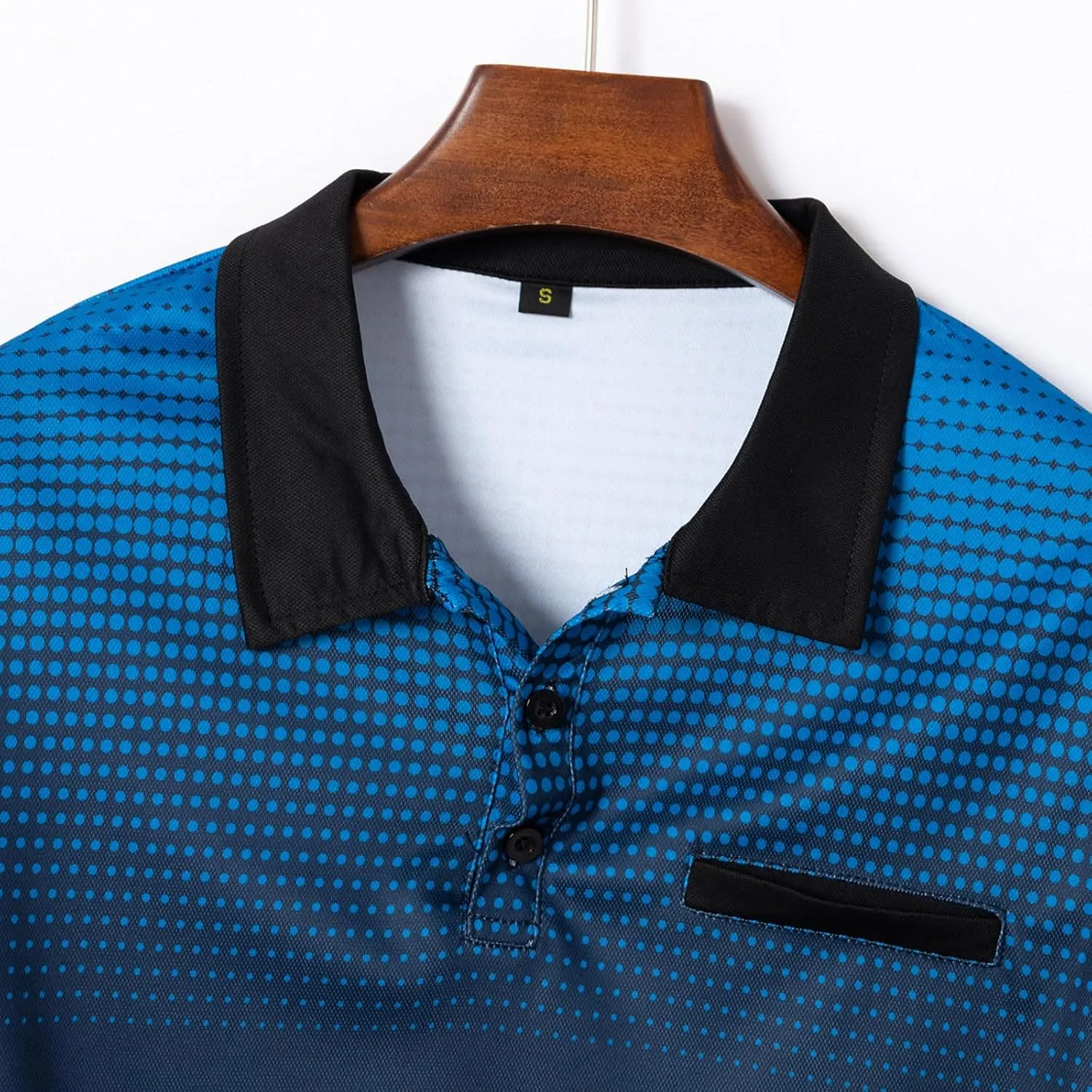 Muscularfit Mens Shirts Casual Stylish Button Down Short Sleeve Polo Shirt Summer Vacation Shirts Loose Athletic Pullover Tee