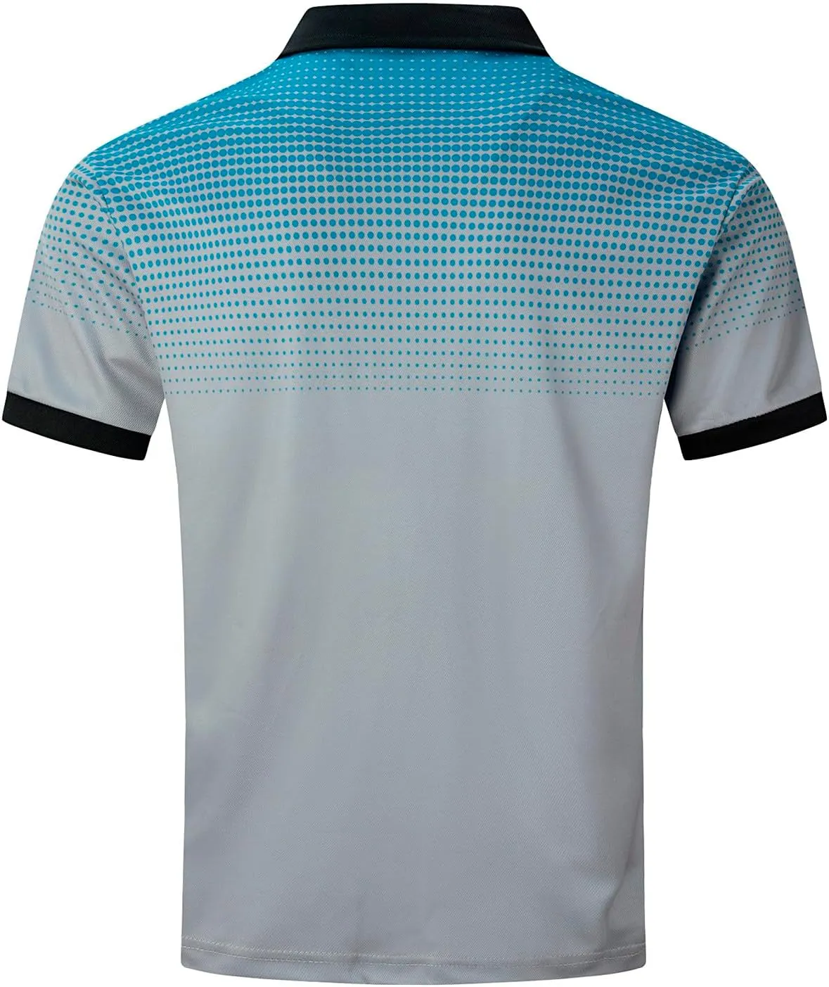 Muscularfit Mens Shirts Casual Stylish Button Down Short Sleeve Polo Shirt Summer Vacation Shirts Loose Athletic Pullover Tee