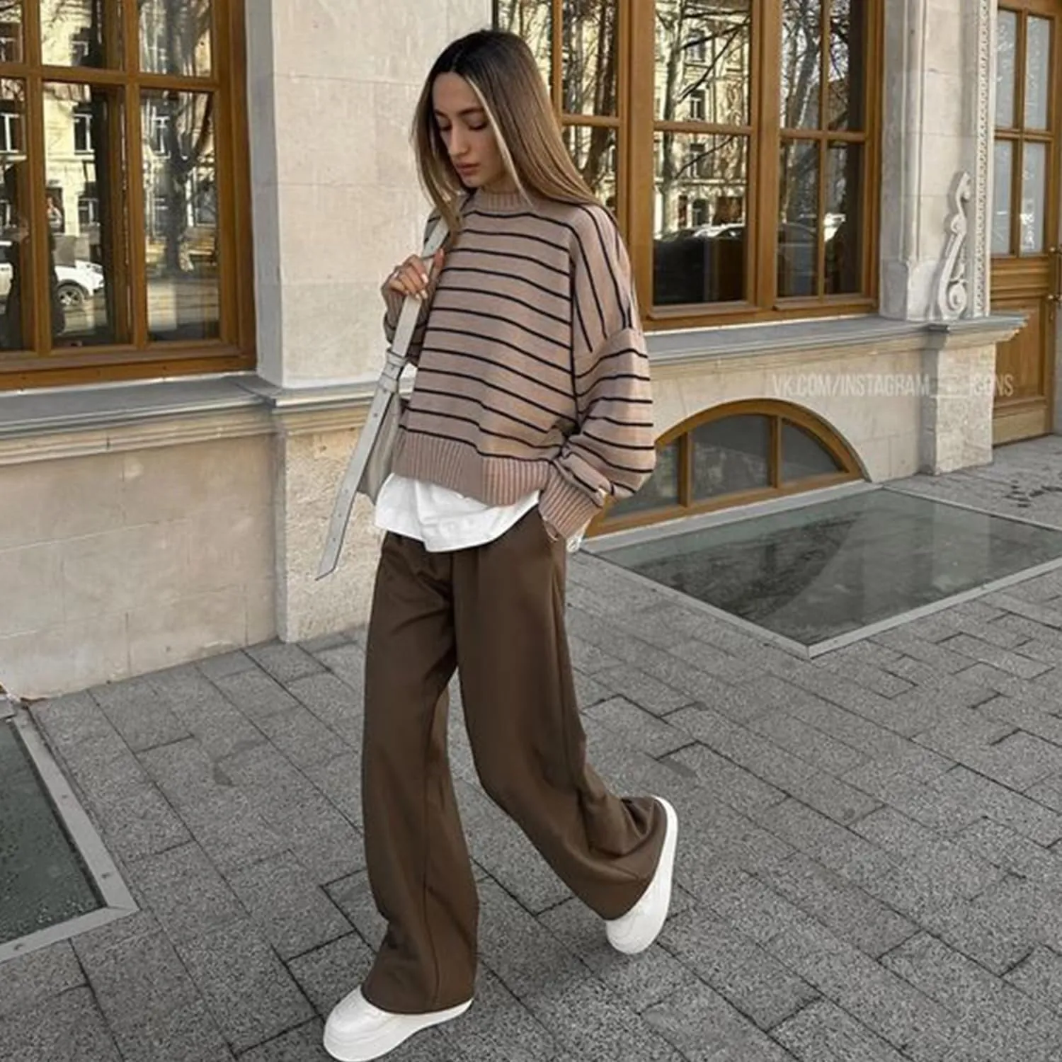 NEW YOUNG 3 Pack Women's Wide Leg Pants with Pockets High Waist Loose Sweatpants Casual Lounge Yoga Workout Palazzo