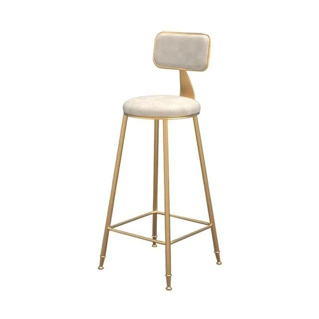 Nordic Modern Iron Bar Stool