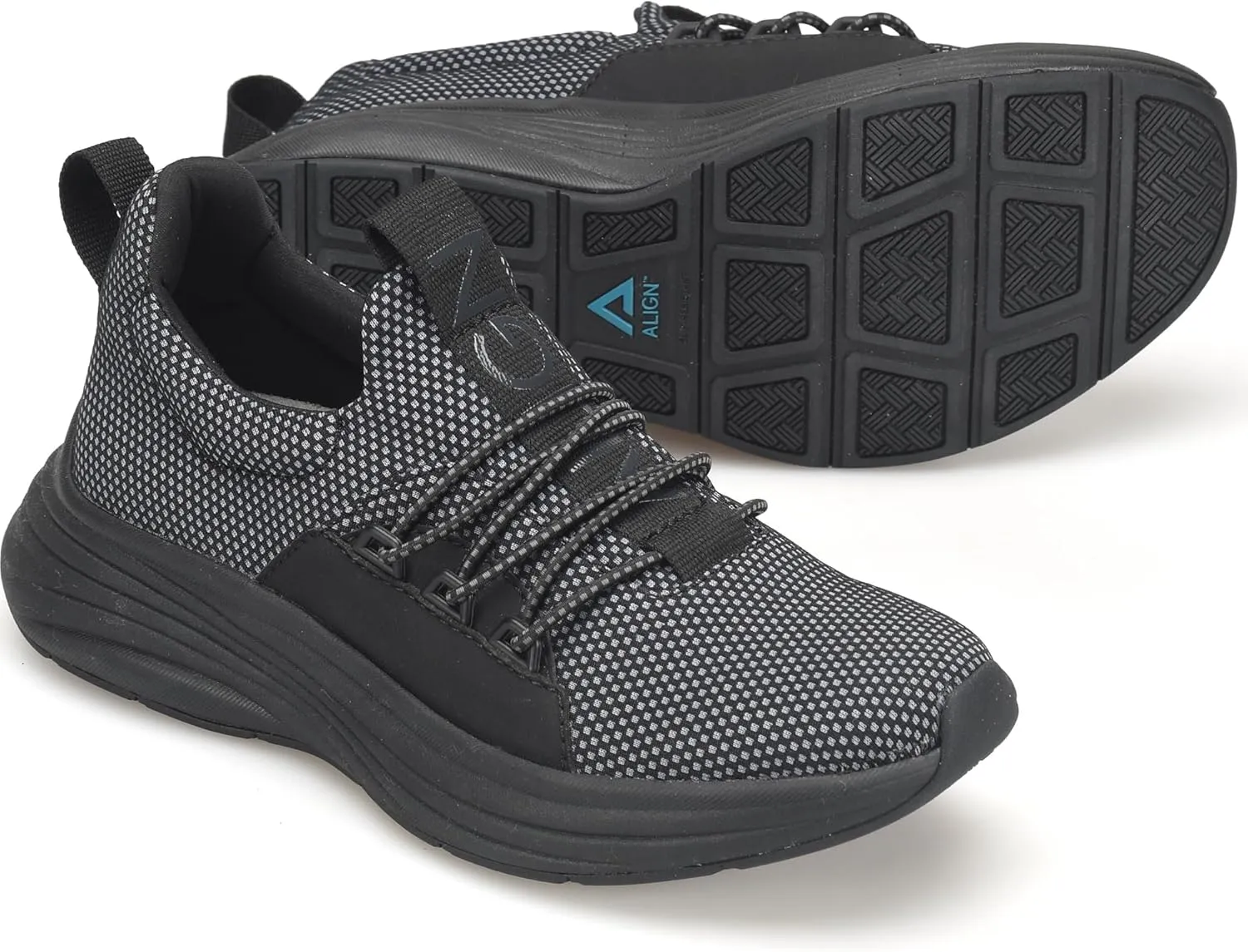 Nurse Mates Align Theora Shoe | Orthotic Insole | Stretch Fabric | Light Weight | Slip Resistant