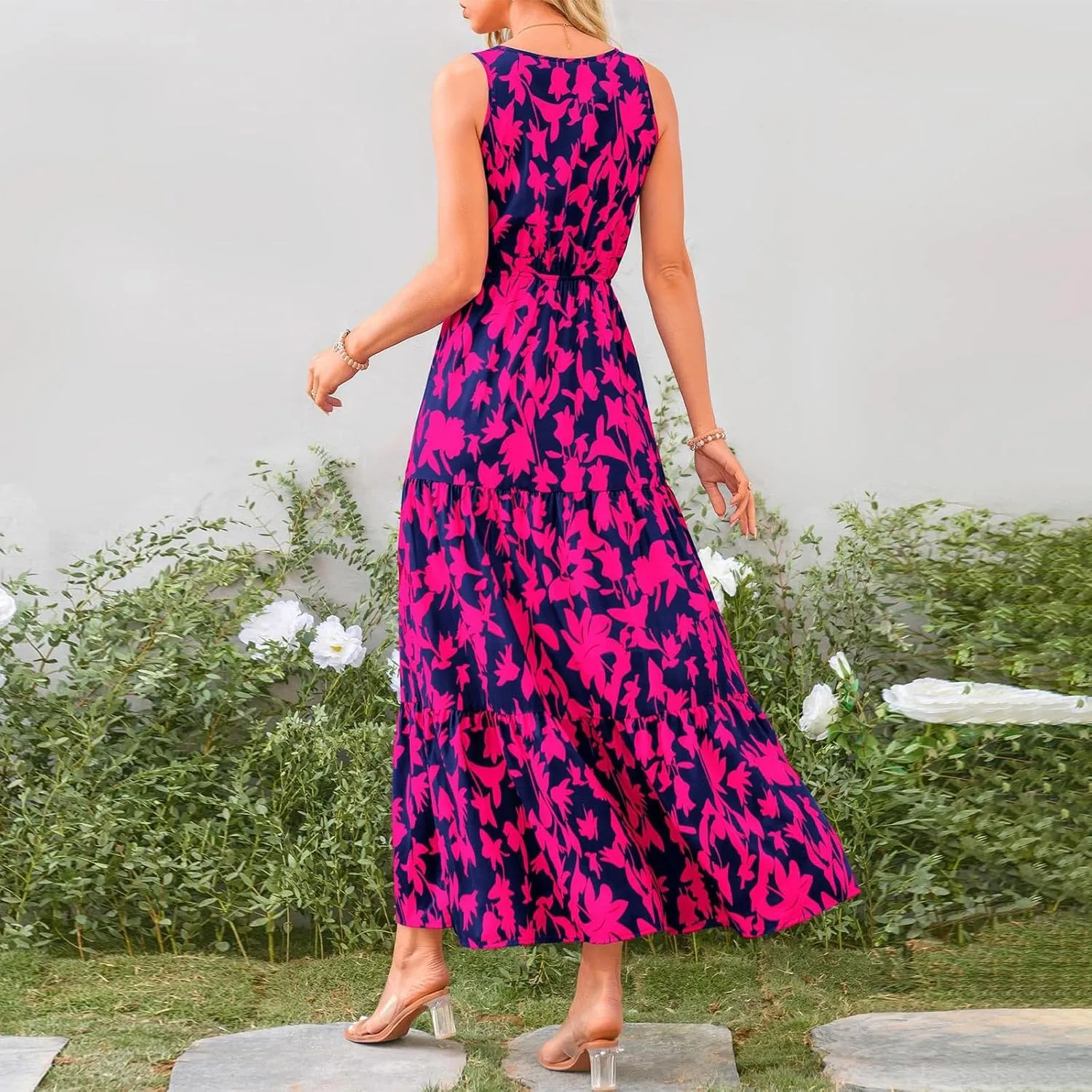 OIOLOYJM Plus Size Summer Dresses for Women 2025 Plus Size Dresses for Curvy Women Wedding Guest Dresses for Women