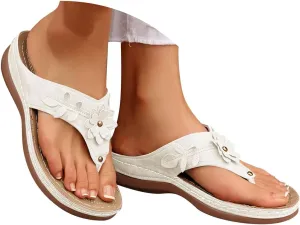 Orthopedic Sandals For Women Platform Wedges Heels Wedding Bridal Ladies Open Toe Dressy Sandals Summer Shoes