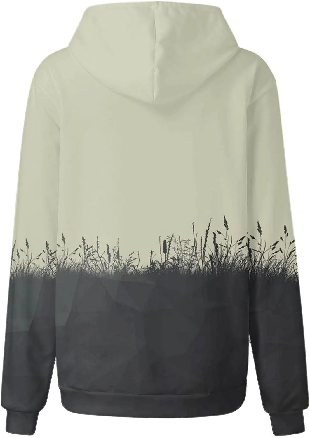 Oversized Hoodies for Women Graphic Plus Size Hooded Swaetshirt with Pockets Drop Shoulder Preppy Y2k Hoodie