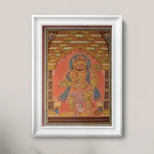 Pattachitra Painting of Hanuman