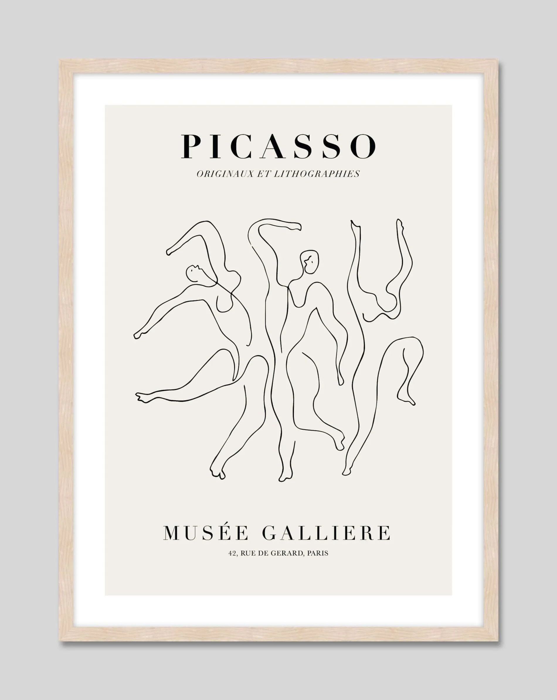 Picasso, Musee Galliere, Trois Danseuses