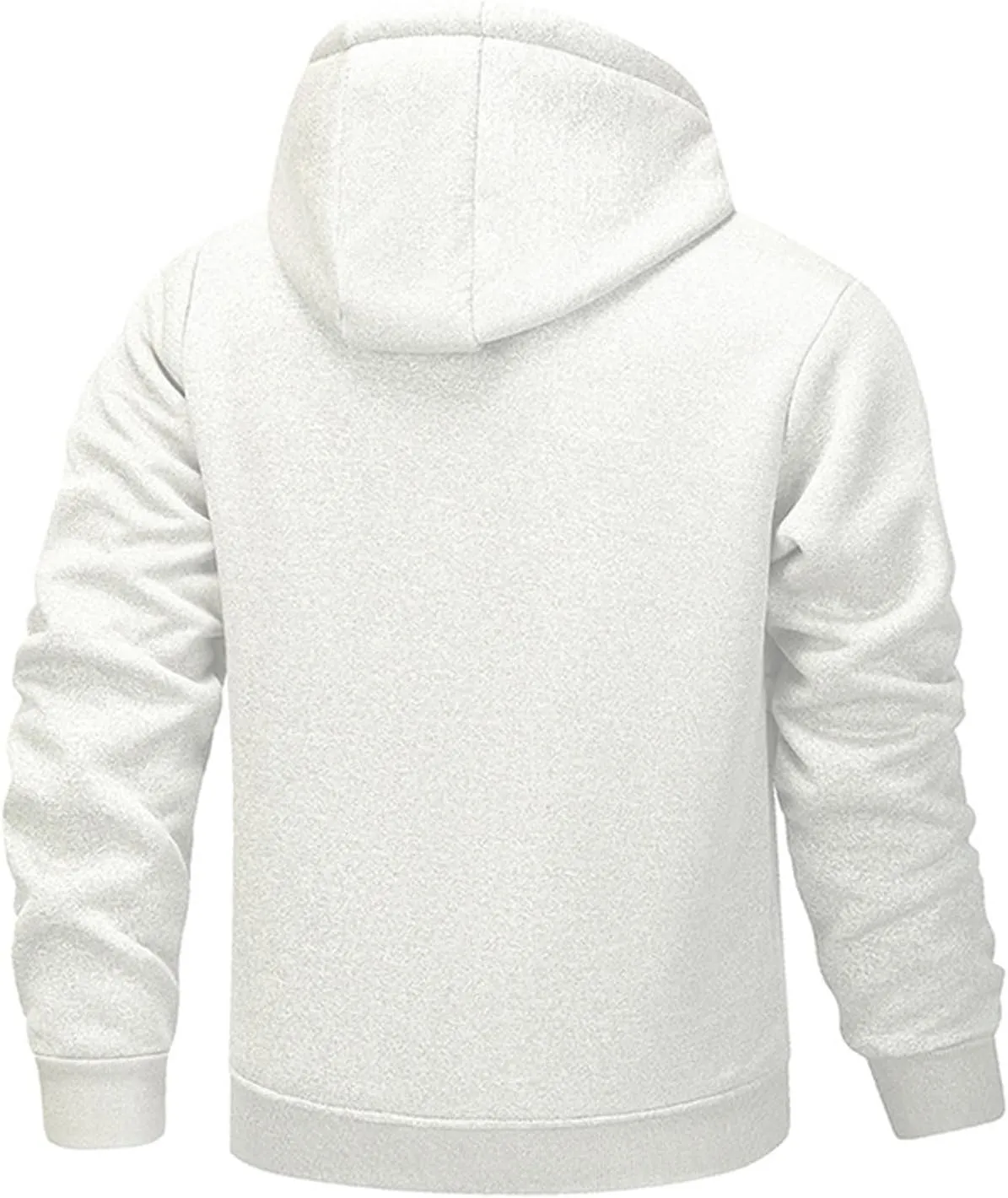 RTRDE Mens Work Jacket Zip Up Sweatshirts Heavyweight Winter Fleece Sherpa Lined Warm Hoodie Jackets Coats Jacket, S-3XL