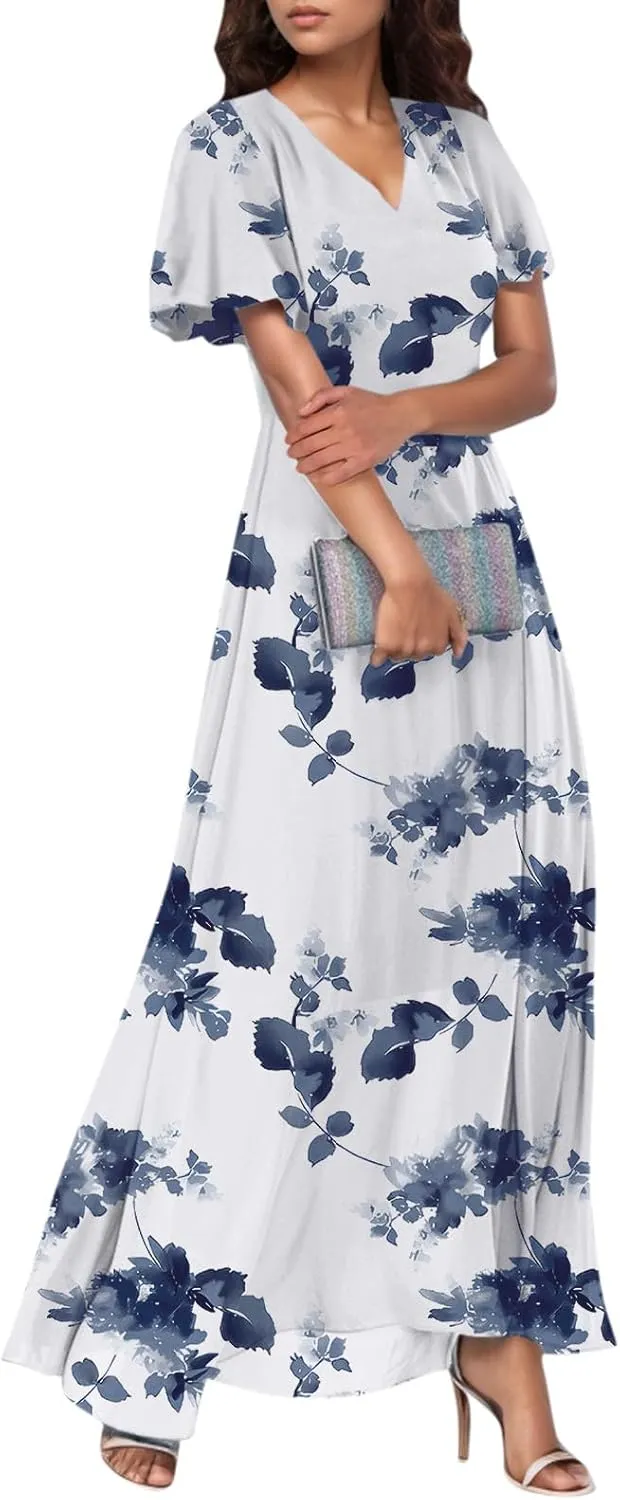 Summer Dresses for Women 2025, Beach Vacation Trendy Boho Spring Casual Womens Sundress