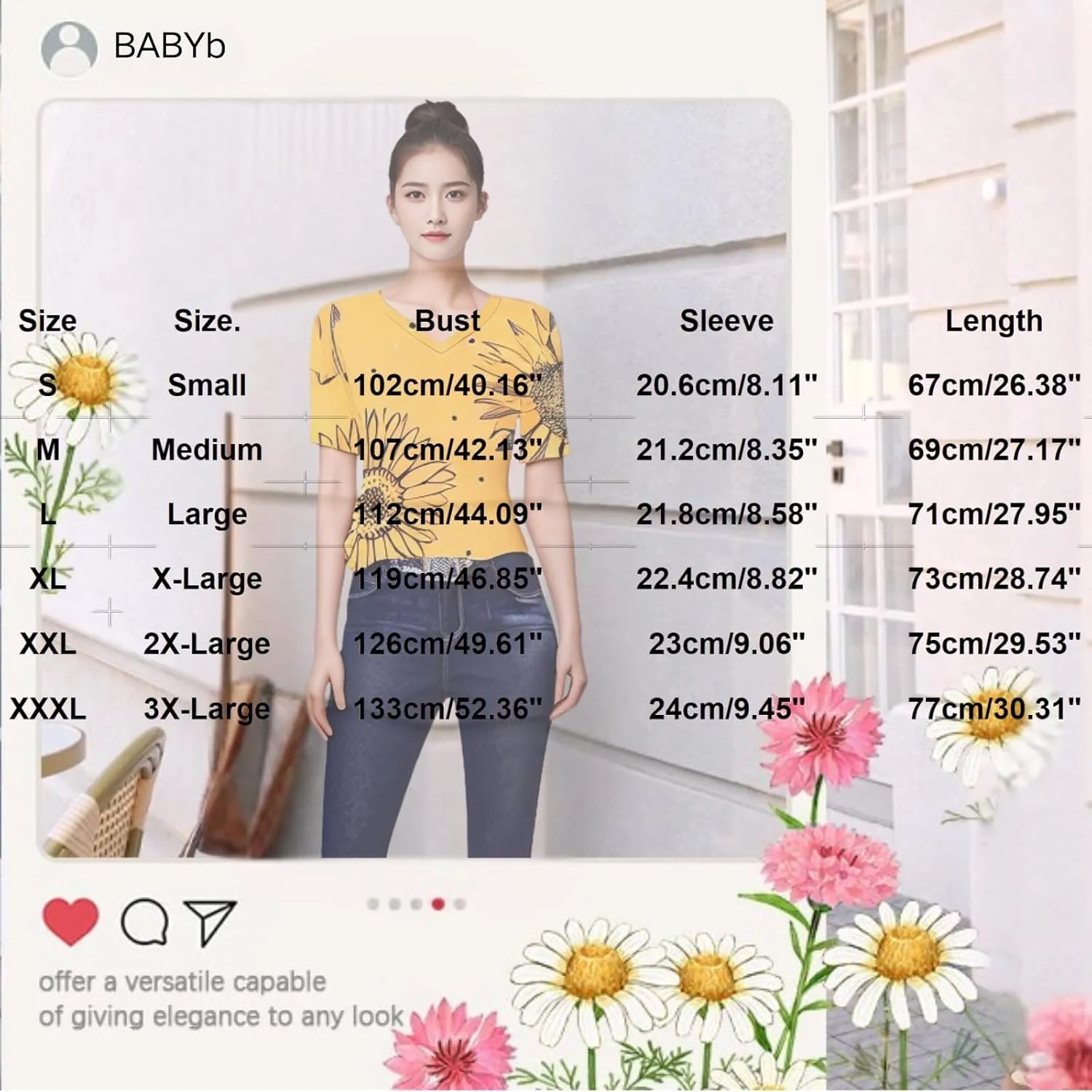 Summer Tops for Women 2025 Trendy V Neck Short Sleeve T Shirts Dressy Casual Blouses Cute Print Tees Vacation Outfits