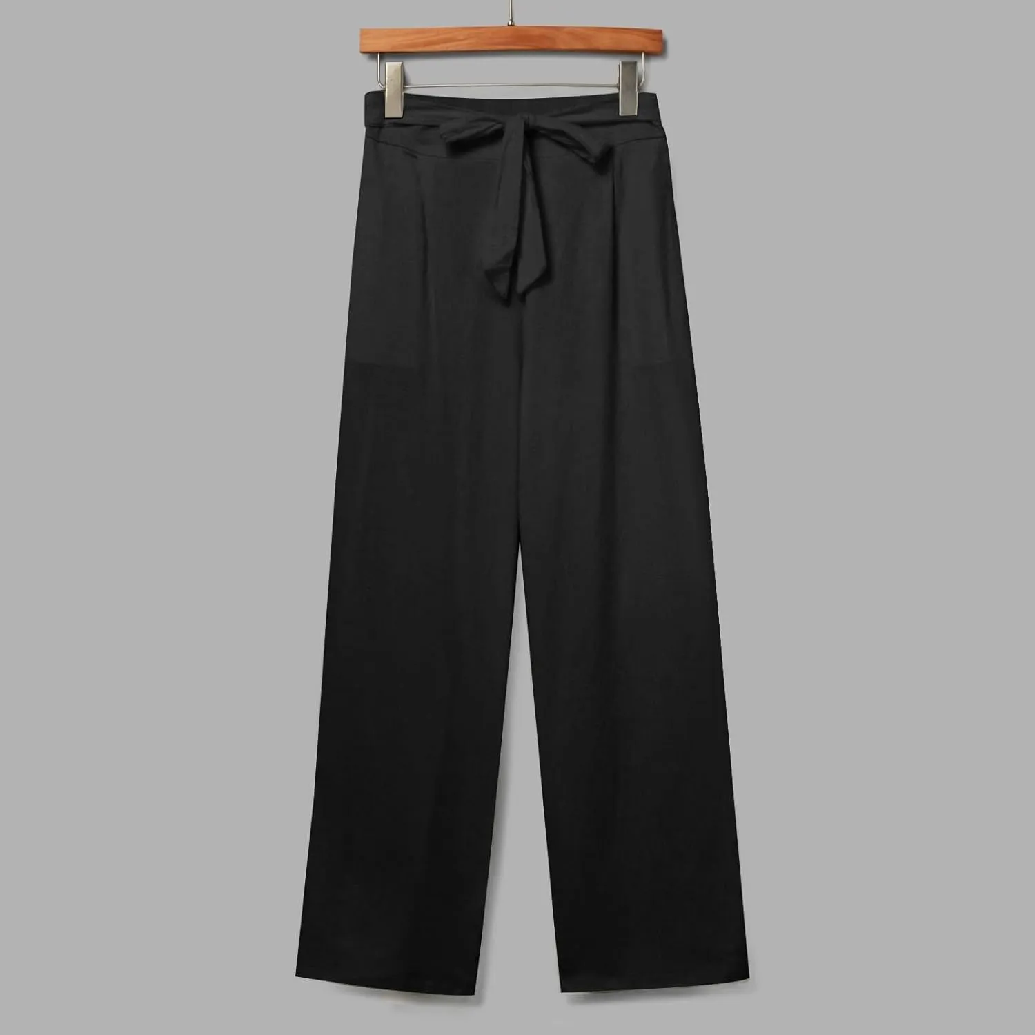 TARIENDY Petite Pants for Women Dressy Ladies 2025 Summer Comfy Outfits Casual high Waist Pants Elastic Drawstring Trousers