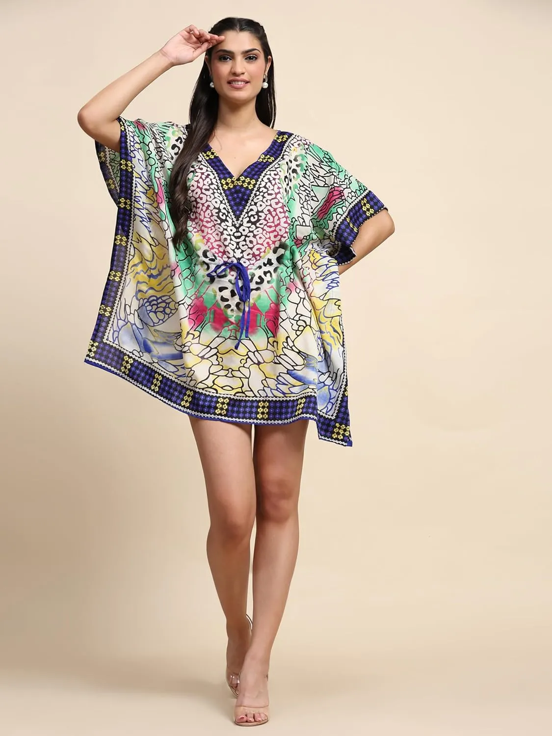 This Free Size Kaftan Is My New Go To Perfect for Lounging or a Day out Who Else Loves That Flowy Feel