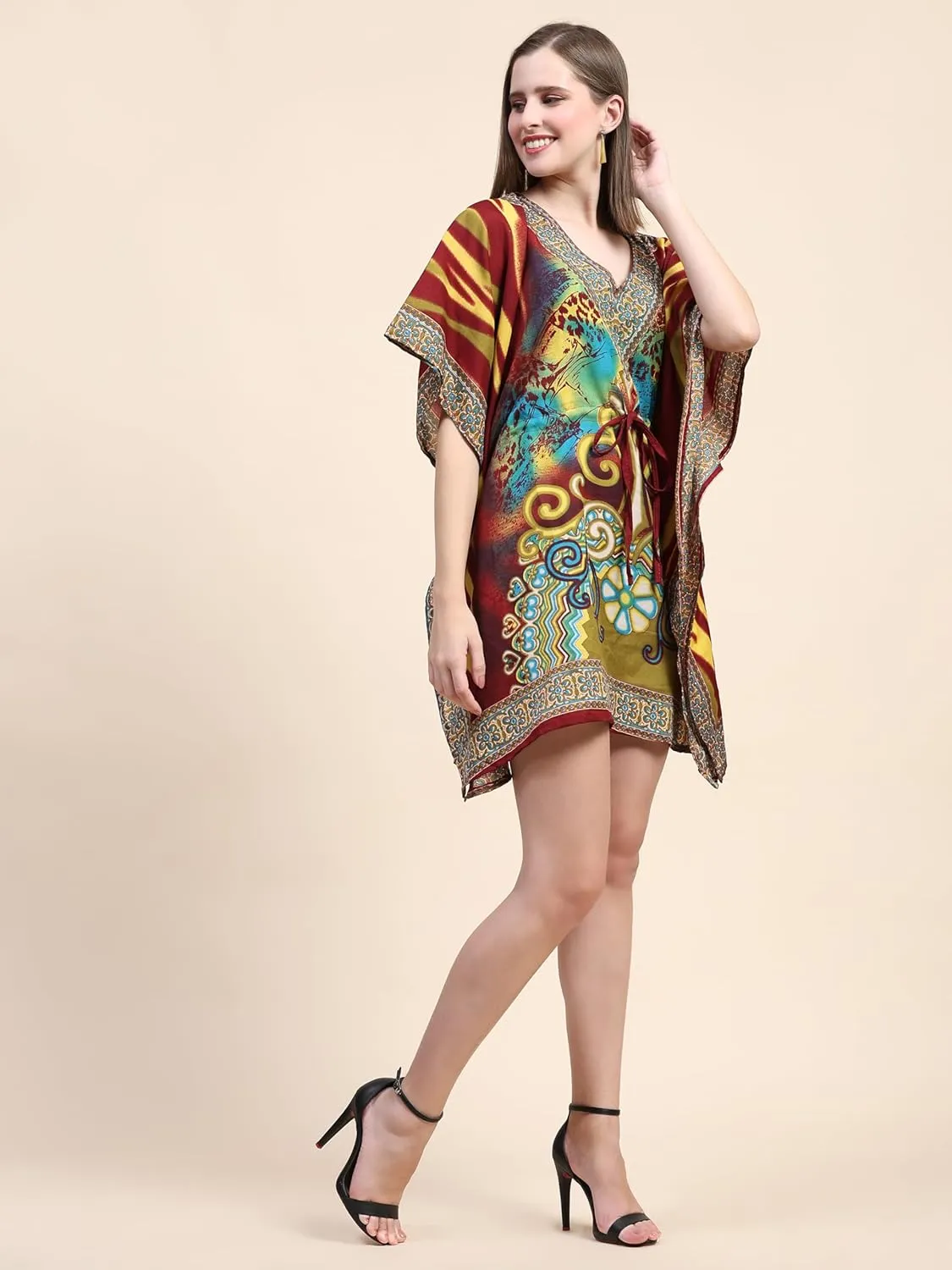 This Free Size Kaftan Is My New Go To Perfect for Lounging or a Day out Who Else Loves That Flowy Feel