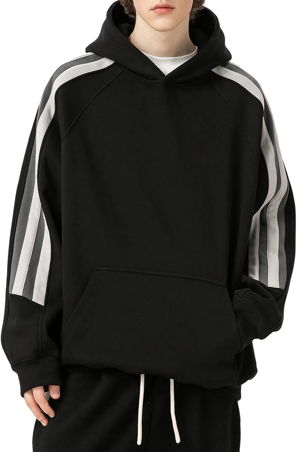 Unisex Oversized Hoodies Long Sleeve Cotton Sweatshirts Pullover Pullover Fall Outfits