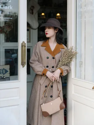 Vintage Double-breasted Trench Coat