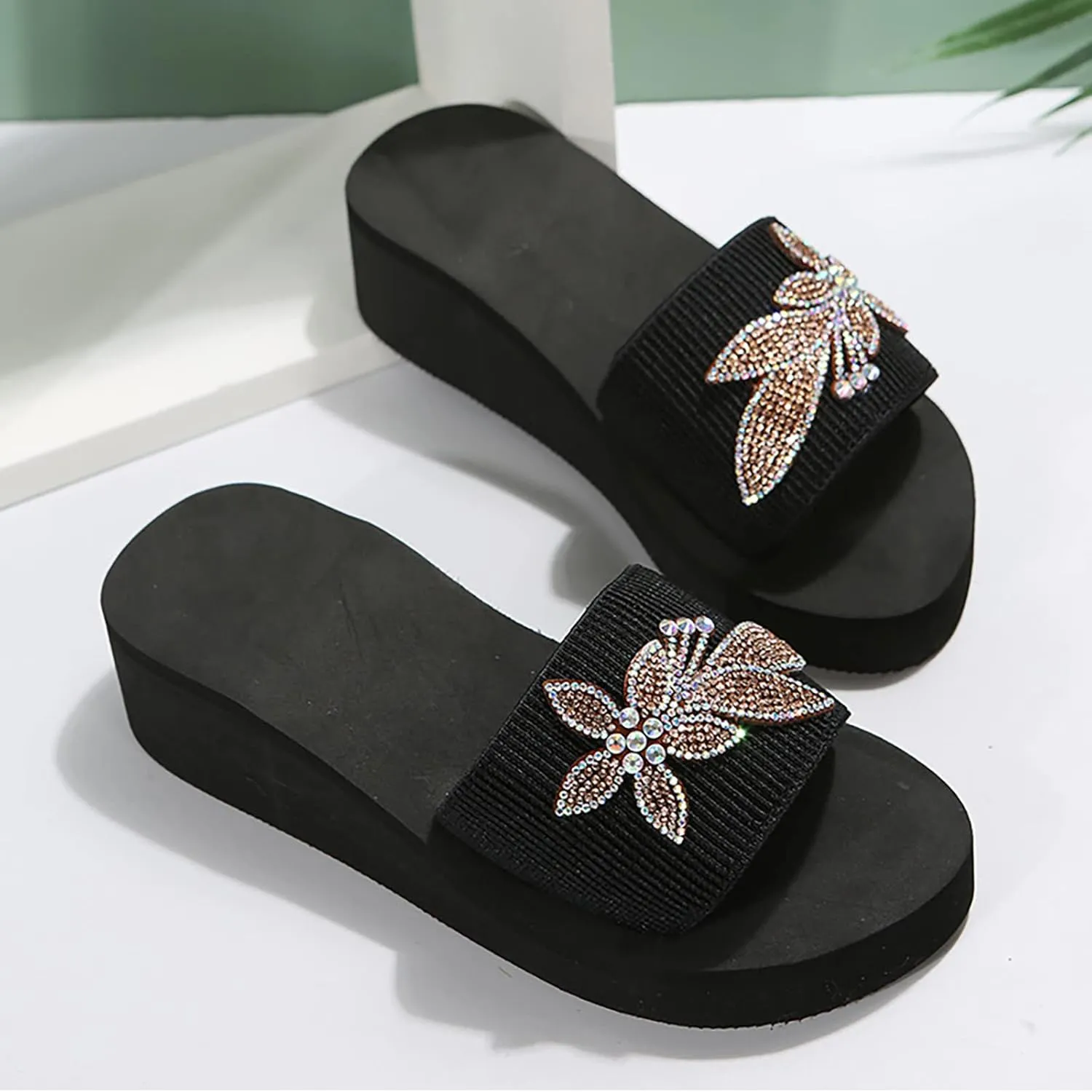 Wedges for Womens Women Platform Wedge Sandal Women's Sandals Heels Shoes Summer Beach Comfortable Dress