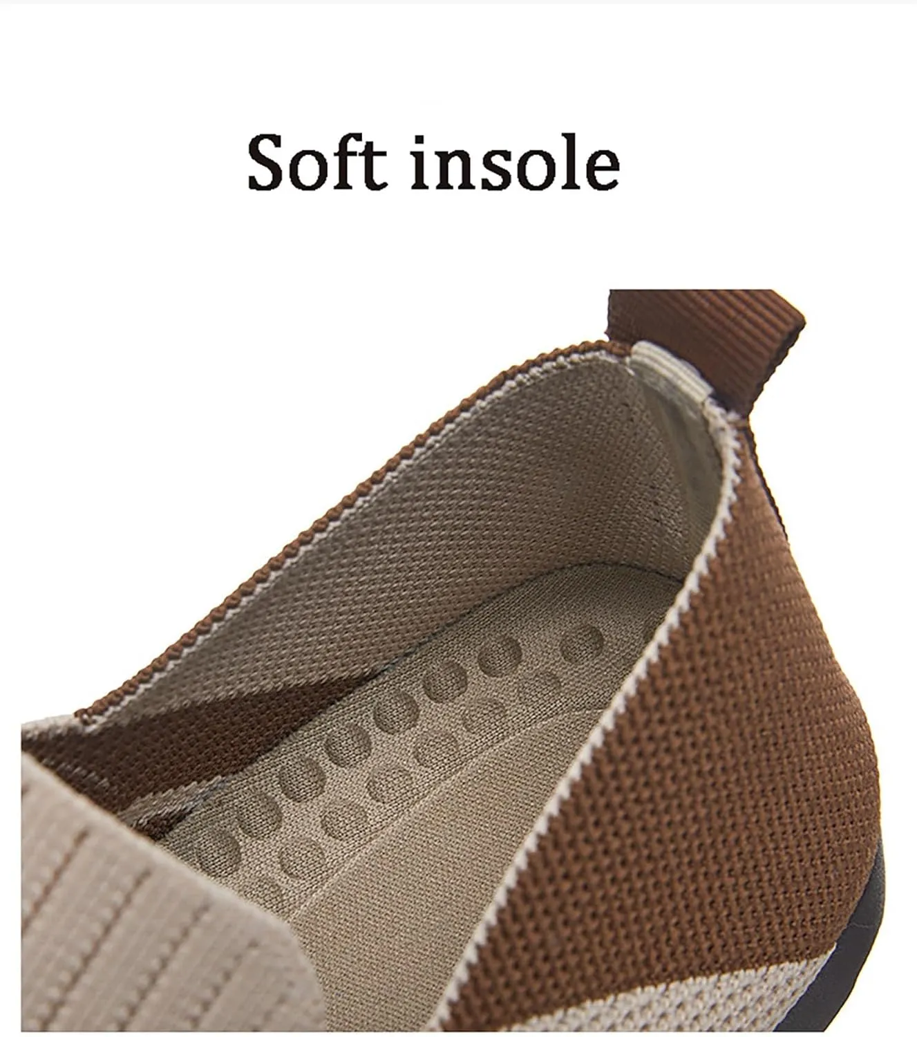 Wide Toe Sneakers for Women Breathable Fabric Non-Slip Outsole Walking Shoes Running Sneakers