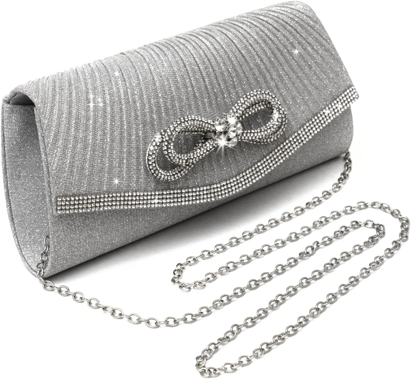 Women Clutch Purses Formal Dressy Evening Bag Handbags Crossbody Bag for Wedding Cocktail Prom Party