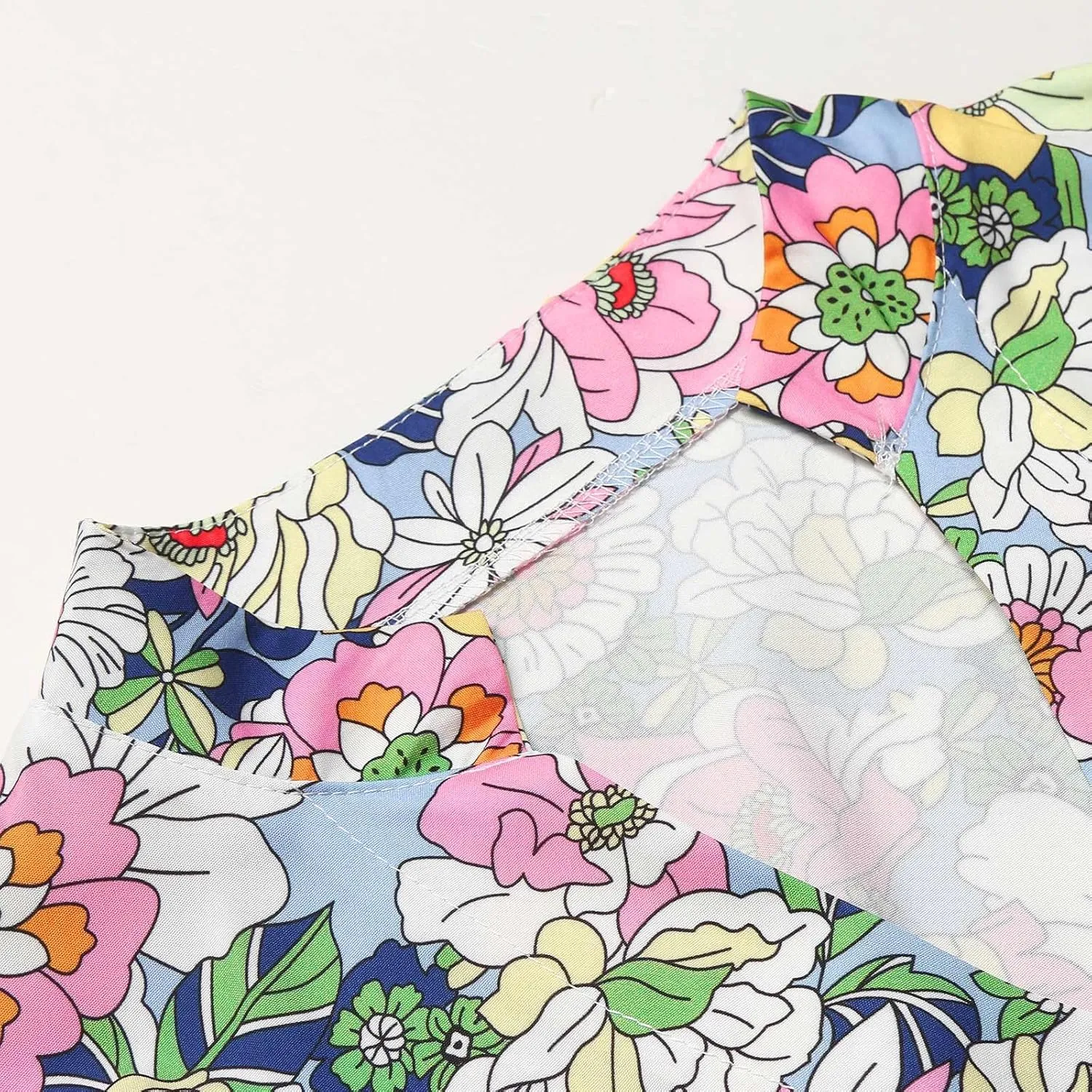 Women Summer 2025 Maxi Dress Vacation Floral Spring Casual Boho Split Beach Long Flowy Sundress Maxi Dress