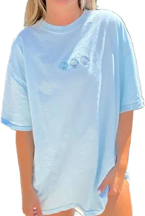 Women Teen Girls Hawaii Oversized Graphic T Shirt Y2k Short Sleeve Loose Coastal Tees Summer Preppy Retro Baggy Top