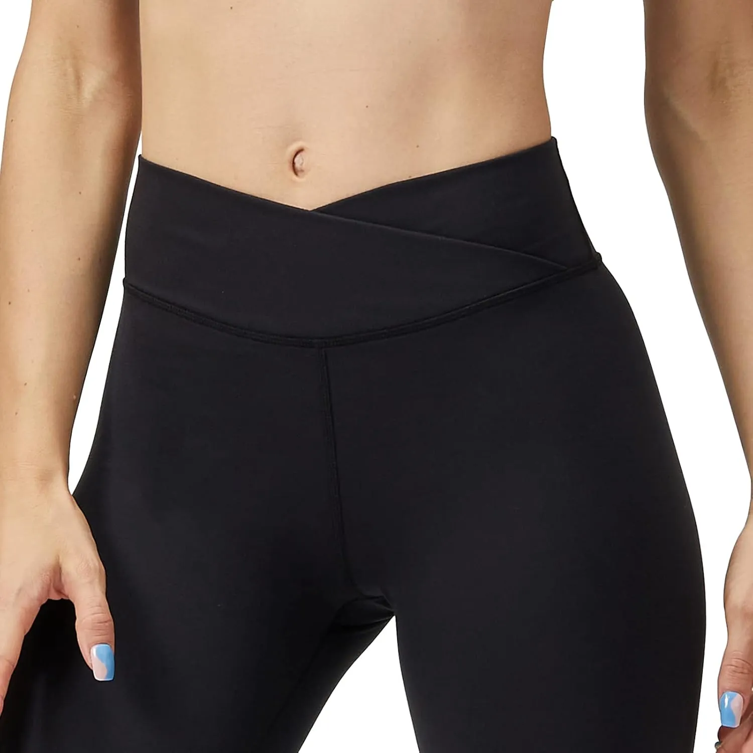 Womens Cross Waist Yoga Legging Gym Leggings Running Pants Workout Leggings for Women