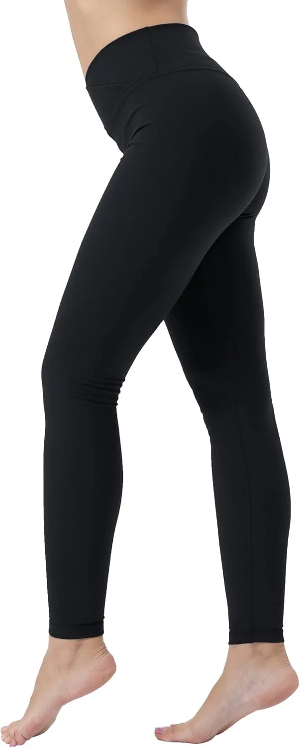 Womens Cross Waist Yoga Legging Gym Leggings Running Pants Workout Leggings for Women