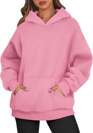 Womens Oversized Hoodies 2025 Long Sleeve Sweatshirts Pullover Fall Clothes with Pocket Fashion Y2k Clothes Comfort