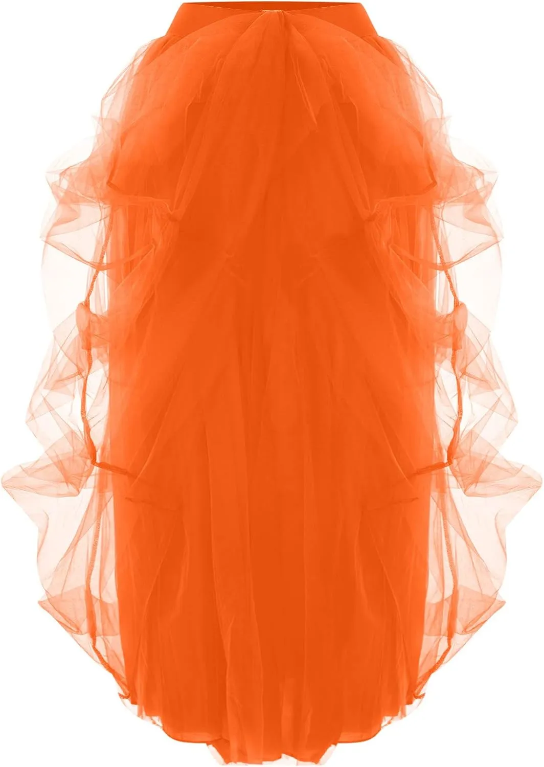 Women's Tulle Dress Mesh Prom Party Maxi Dress Sexy High Slit Skirt for Special Occasions Wedding Tulle Skirts