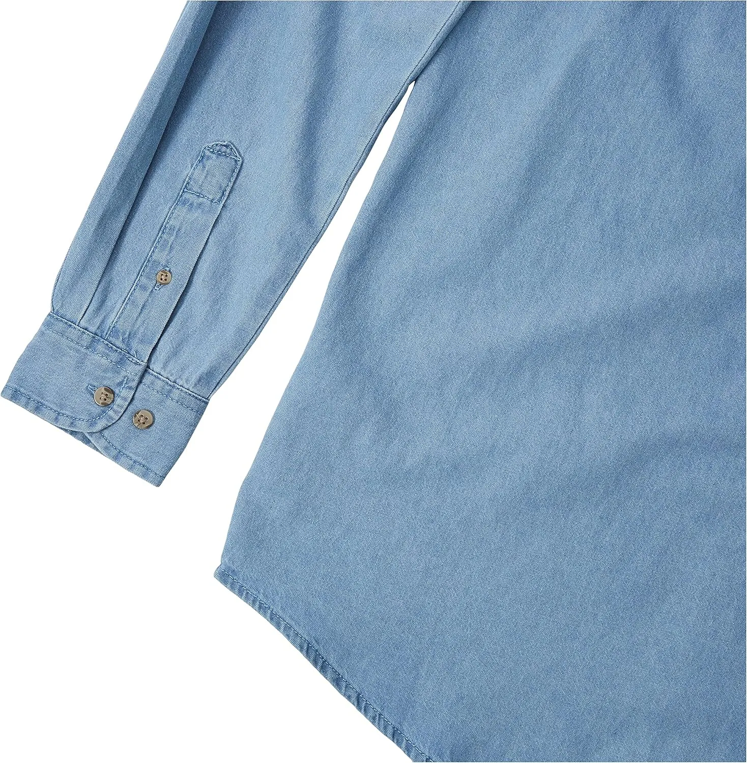 Wrangler Men's Denim Button Down Shirt