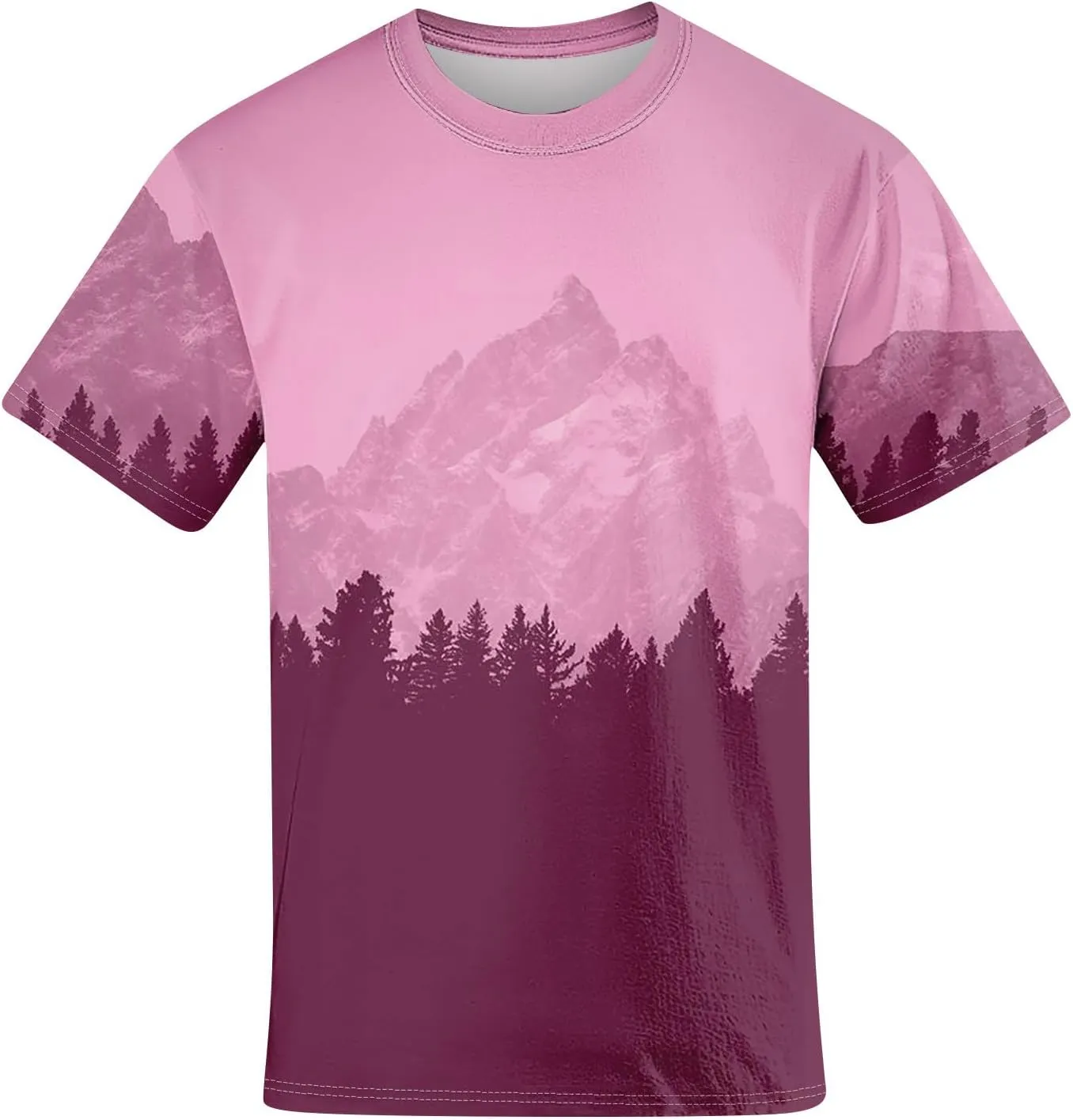 Ymosrh Men's Fashion T-Shirts Graphic Tees Casual Summer Short Sleeve Printed T Shirt Tee Tops, S-4XL