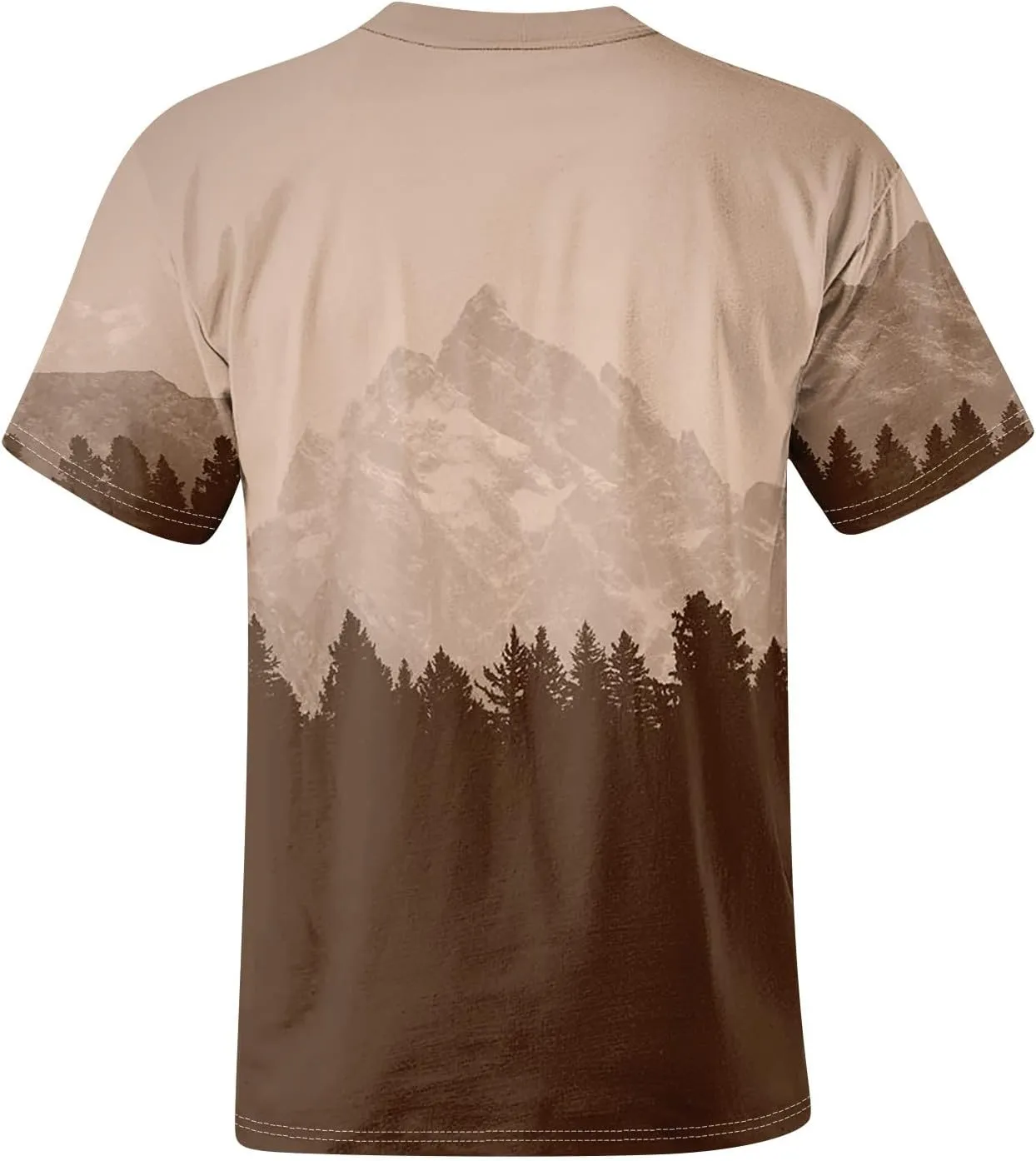 Ymosrh Men's Fashion T-Shirts Graphic Tees Casual Summer Short Sleeve Printed T Shirt Tee Tops, S-4XL