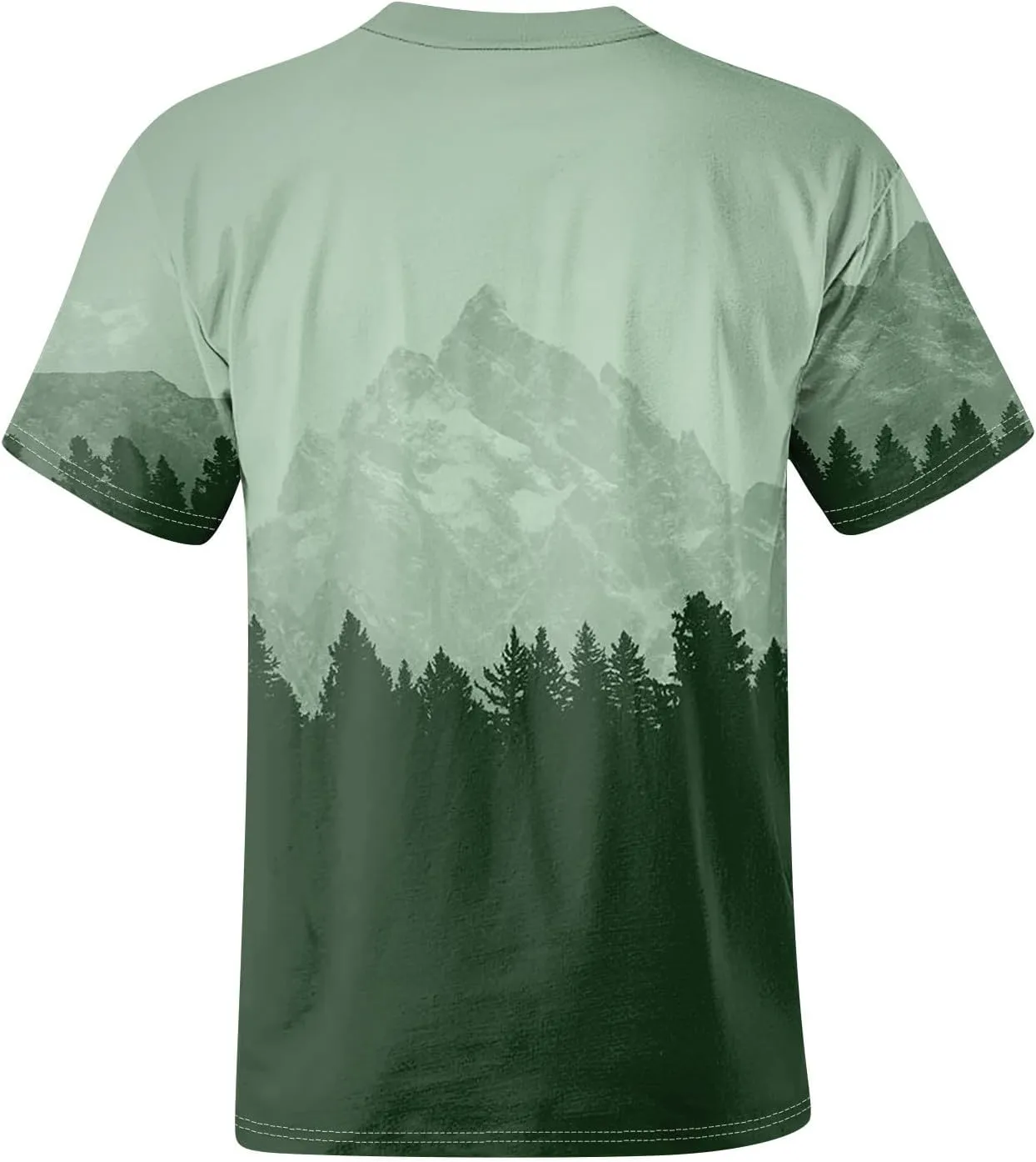 Ymosrh Men's Fashion T-Shirts Graphic Tees Casual Summer Short Sleeve Printed T Shirt Tee Tops, S-4XL