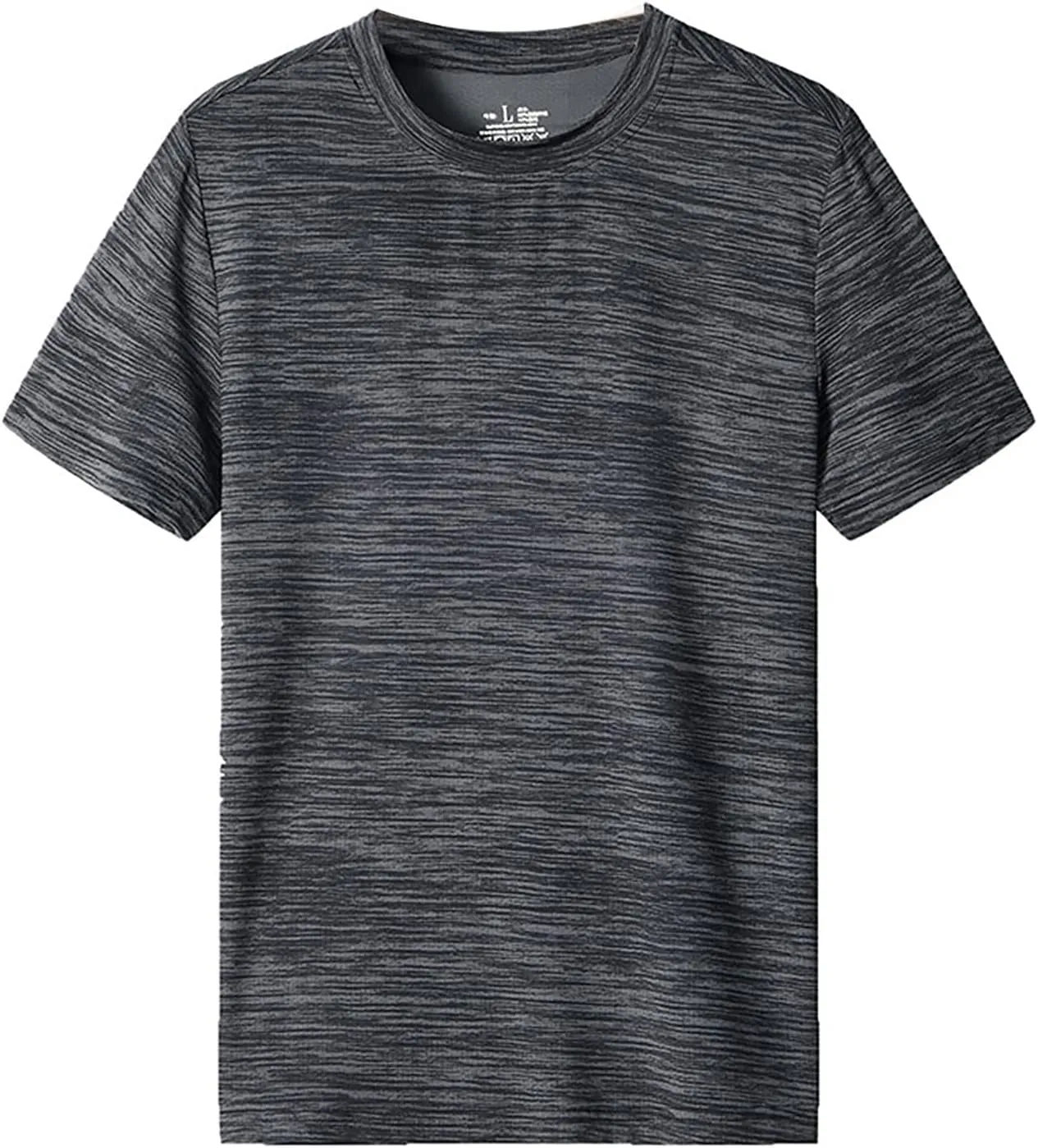 Ymosrh Men's Tshirts Athletic T-Shirt Short Sleeve Running Gym Workout Casual Tee Shirts T, M-8XL