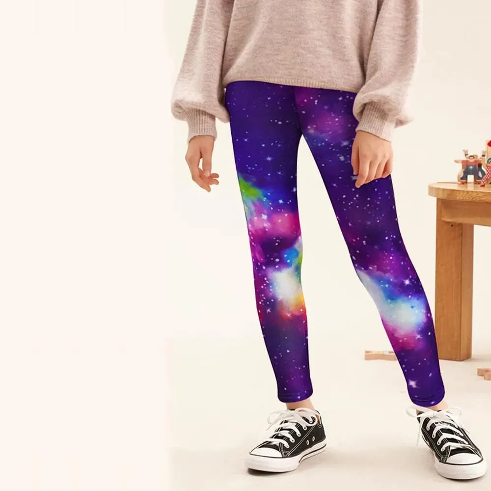 ZukoCert Girls Leggings Multipack - Soft Comfortable Athletic Leggings for Girls 4-12 Years