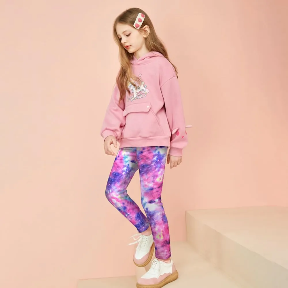 ZukoCert Girls Leggings Multipack - Soft Comfortable Athletic Leggings for Girls 4-12 Years