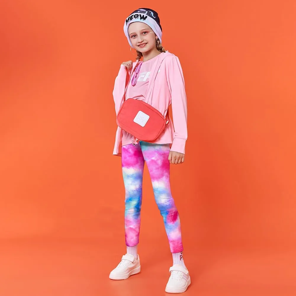 ZukoCert Girls Leggings Multipack - Soft Comfortable Athletic Leggings for Girls 4-12 Years